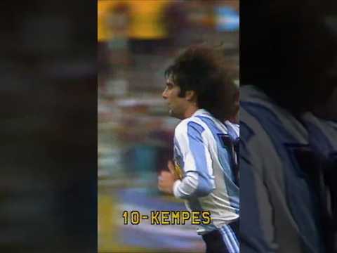 Kempes Scores Through The Ticker-Tape